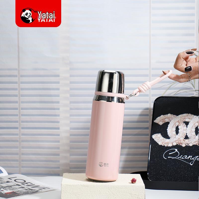 

Yatai Ladies Insulated 316 Stainless Steel Water Cup - Stylish and Portable for Students 600ml