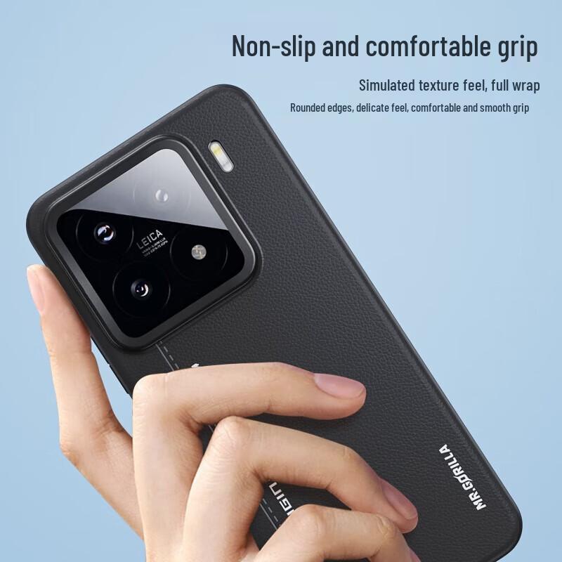 Xiaomi 15 Business Style Leather Phone Case