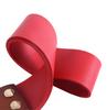 Handle Female Training Tool Butt Beating Horsewhip Pu Leather Racket Red Black Belts