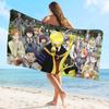 A-Assassination C-Classroom Bath Towel Microfiber Soft Water Absorbing Breathable For Girl Kids Decorative Cartoon Beach Towel