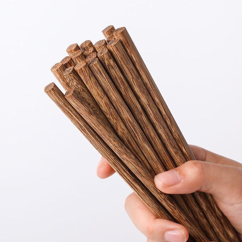 Engravable Anti-slip Wood Chopsticks
