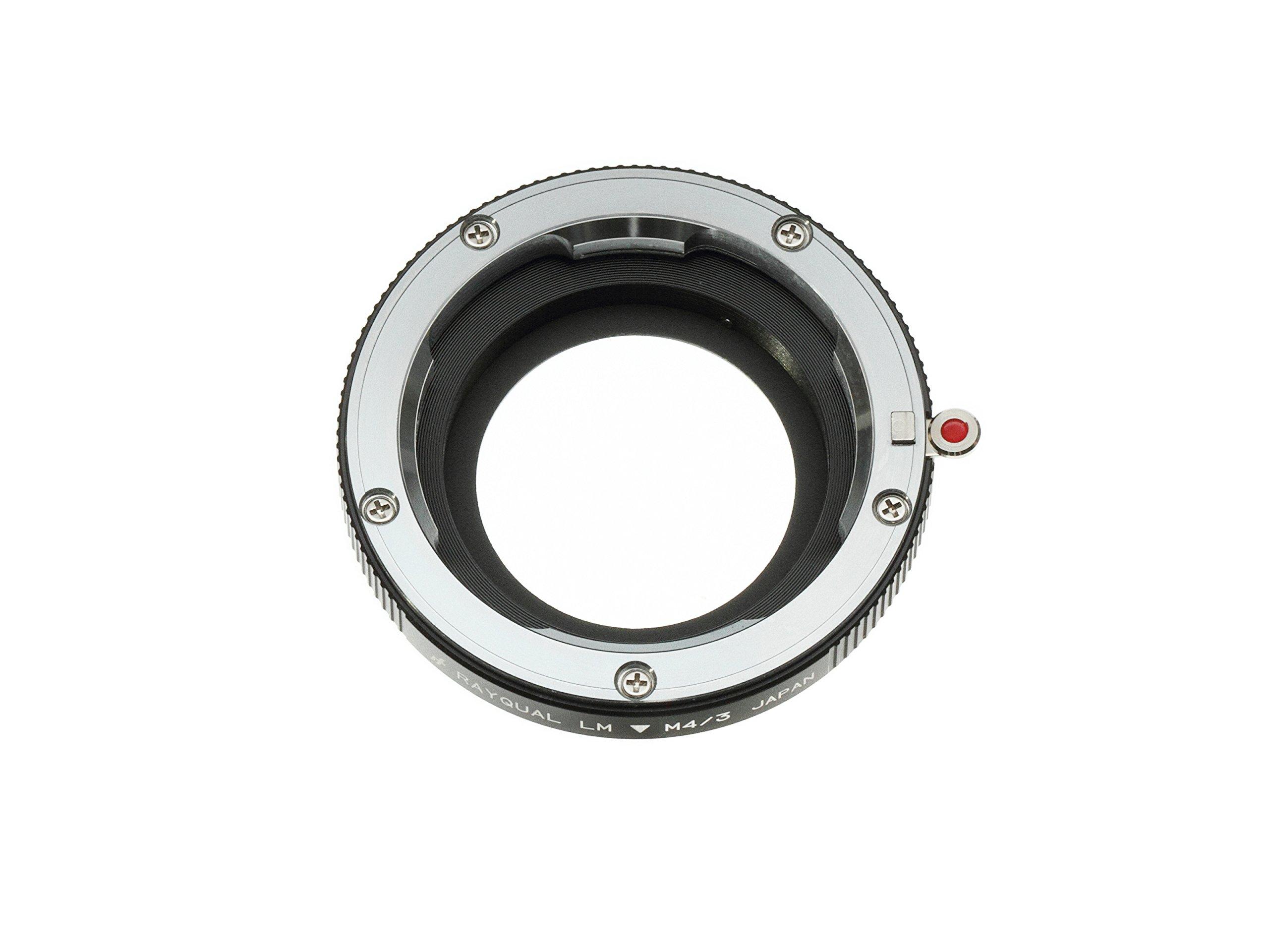 

Rayqual Domestic lens mount adapter Leica M mount Four Thirds mount body lens-Micro LM-MF