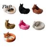 Waterproof Storage Tray Catchall Bowl, Horse Elephant Fox Cat Shape Tray, Easy To Clean Scratch-Proof Large Capacity Organizer, for Keys Headphones