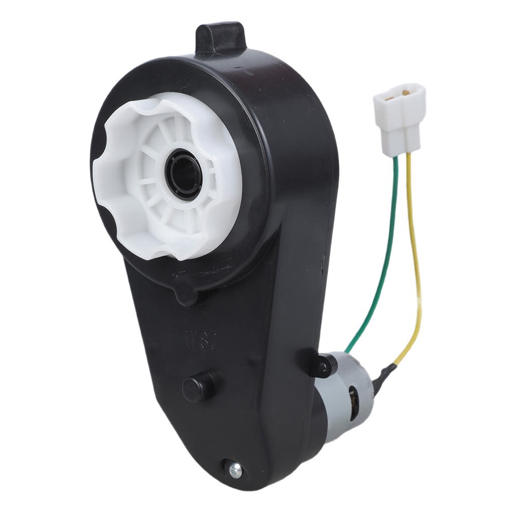 High Power 24V Electric Motor Gearbox For Kids Off Road Cars Enhanced Terrain Performance Durable Plastic Copper Construction