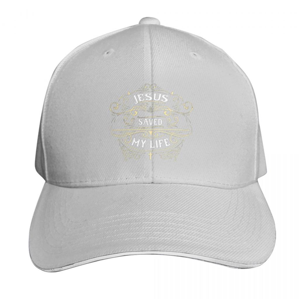 Jesus Saved My Life Logo Cap Fashion Casual Baseball Caps Adjustable Hat Hip Hop Summer Unisex Baseball Hats