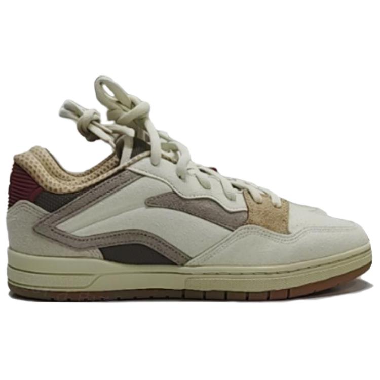 Li Ning Leather We I Pros Fashion Trend Slip Resistant Durable Low Top Skate Shoes Men Sneakers Yellow Black AEPU049-7