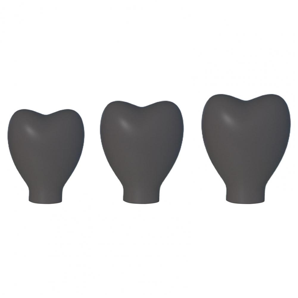 

3Pcs Silicone Makeup Brush Covers Brush Bubbles for Protecting Bristles From Getting Crushed and Keeping Cosmetic Bag Clean