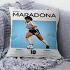 Federa Cuscino Giocatore di Calcio Copricuscino Divano Decorazione Stanza Casa Regalo per Bambini