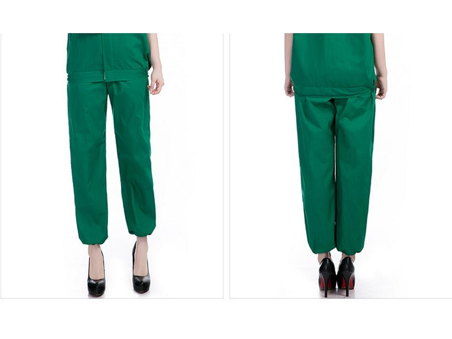 Six-Color All-Season Dustproof Workshop Workwear with Separable Zipper and Optional Logo