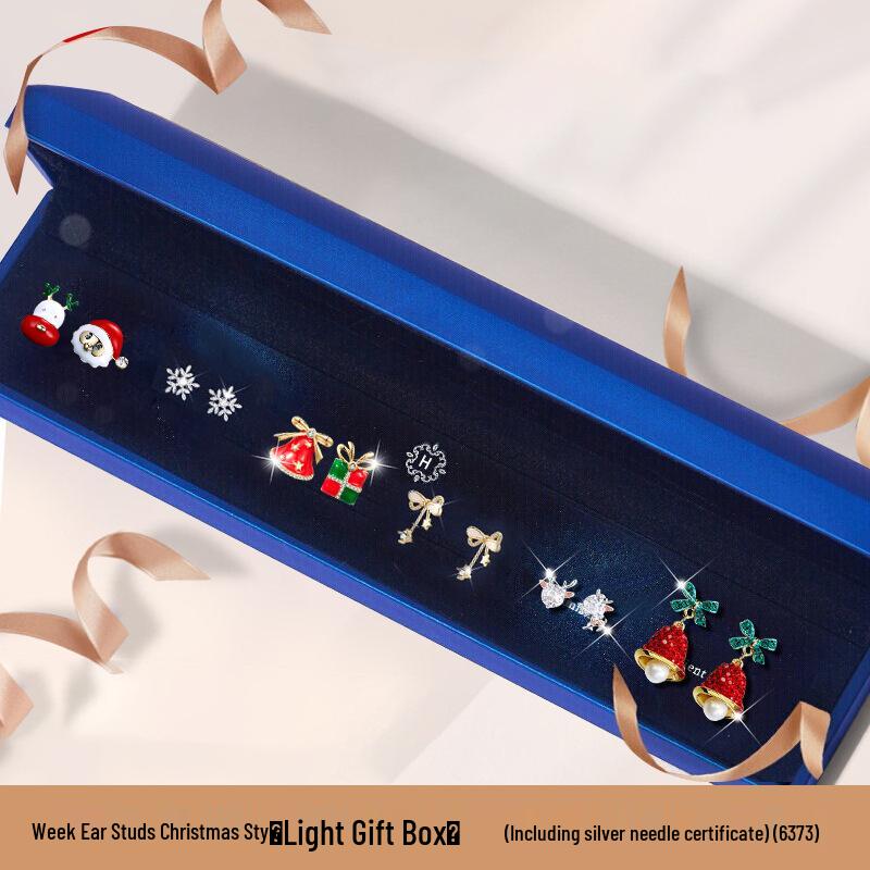 Sterling Silber Damen Ohrclips und Ohrstecker Set - Perfekt für Wochentage, Geburtstage oder Weihnachtsgeschenke.