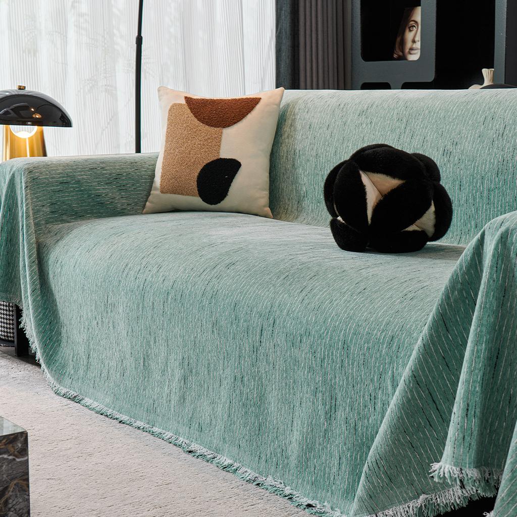 Einfacher moderner Sofabezug All-inclusive-Bezug Sofa-Handtuch Rutschfest und schmutzabweisend Vier-Jahreszeiten Universal-Sofabezug Stoff Hochwertig