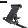 Heavy-Duty Outdoor Tablet Stand with U-bolt Round Tube Mount for 7-14 Inch Tablets