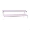 Natural Wood Showcase Shelf for Beauty Essentials and Sweets