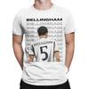 Bellinghams for Men Women T Shirt Soccer Football Novelty Tees Short Sleeve Round Neck TShirts Cotton Gift Clothes