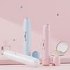 Quiet Motor Personal shavers with Rounded Ceramic Blades for Low Noise Full Body Grooming