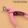 Adjustable Stainless Steel U-Shaped Nail Scissors with Sharp Blade