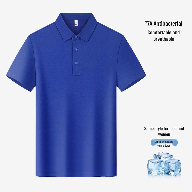 

Unisex Breathable Short Sleeve Polo Work Shirt 4XL