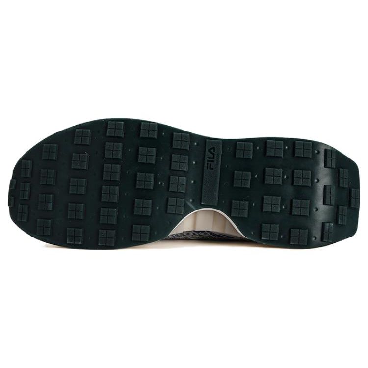 Fila KM Morgan Shock Absorbing Durable Low Top Casual Shoes Men Sneaker Black Gray F12M413109FCM