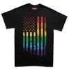 America USA Rainbow Pride Flag Shirt, LGBT Rights Tee Top