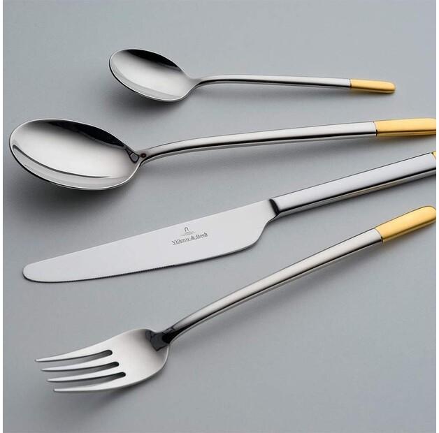 Набор столовых приборов Villeroy & Boch Ella с частичным золочением, 24 предмета (1263519030)