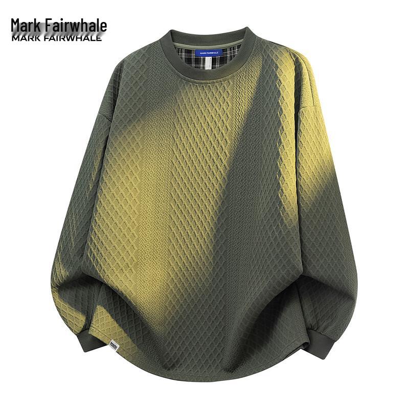 Mark Fairwhale Men's Casual Crewneck Sweatshirt