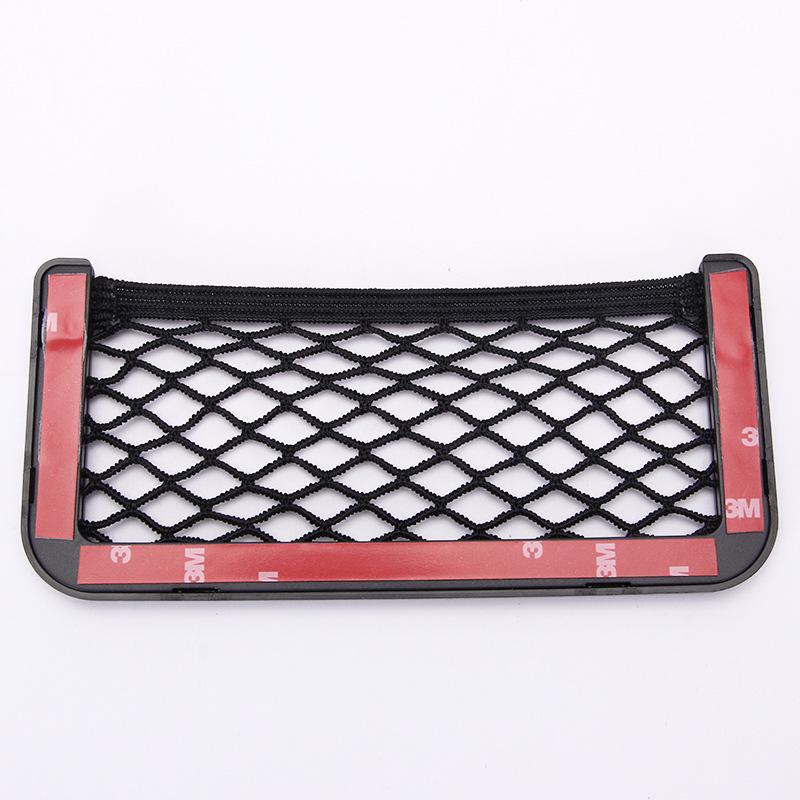 Wielofunkcyjny uchwyt samochodowy na telefon i mała siatka do przechowywania