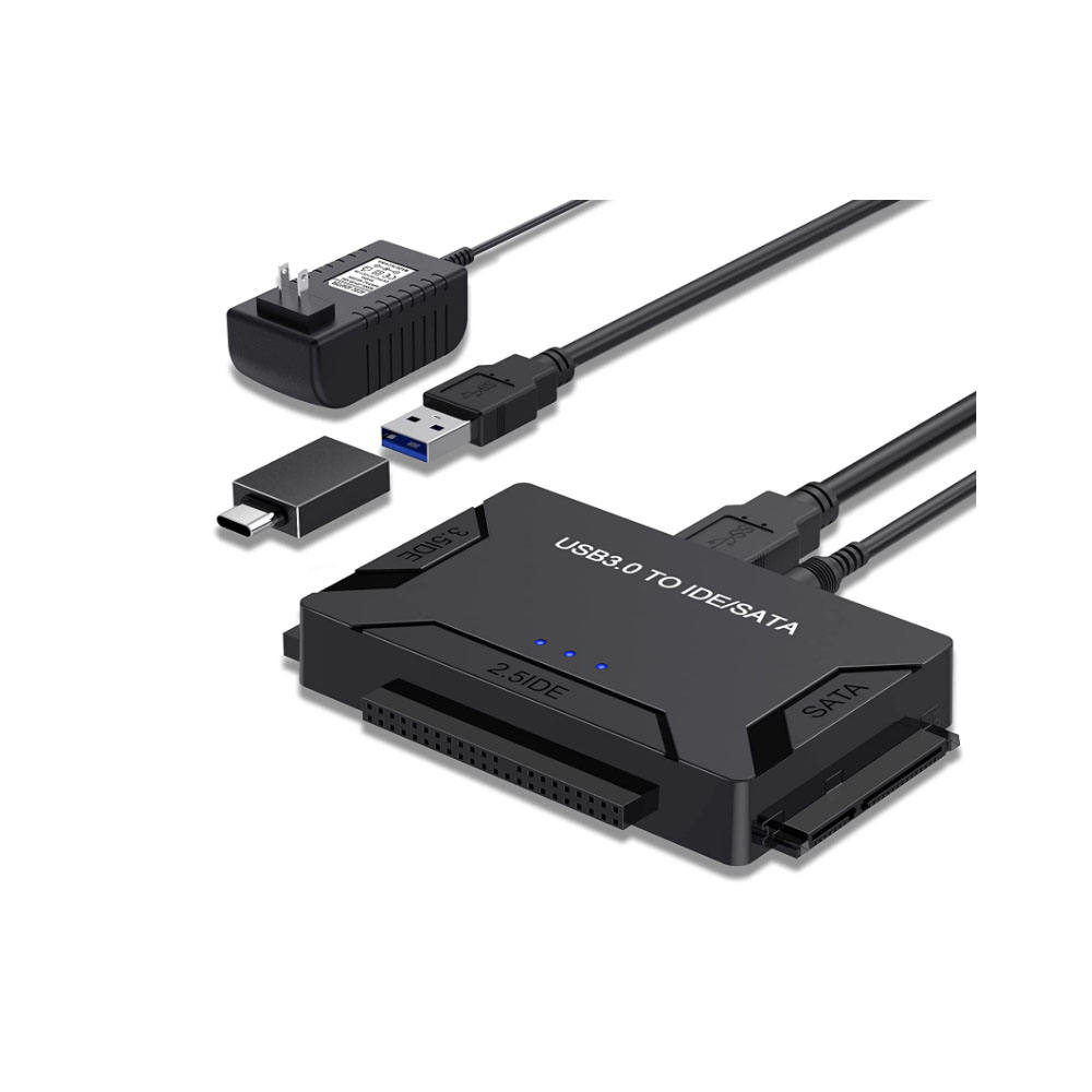 Xiaomi USB 3.0 to SATA/IDE Universal 2.5 3.5-Inch Hard Drive Adapter Hard Drive Reader for External HDD/SSD Hard Drive Adapter