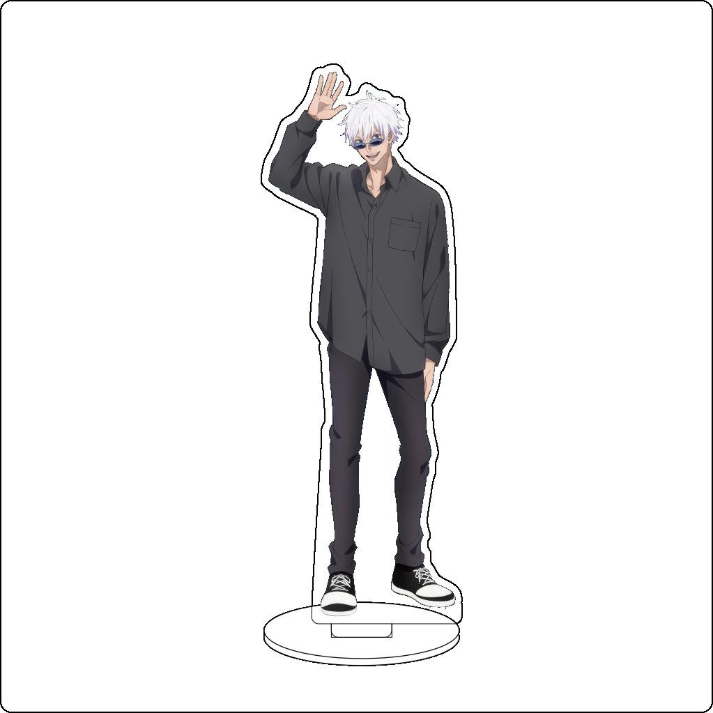 16CM Anime Cosplay Acrylic Stand Ornaments Gojo Satoru Geto Suguru Okkotsu Yuta Figure Stand Halloween Gifts