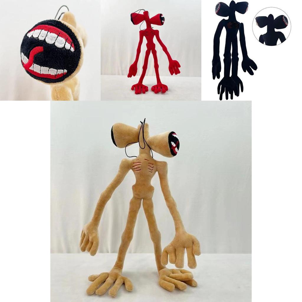 21,6-Zoll Siren Head Plüschtier Weiche Stoffpuppe Ideal für Horrorfans und Sammler