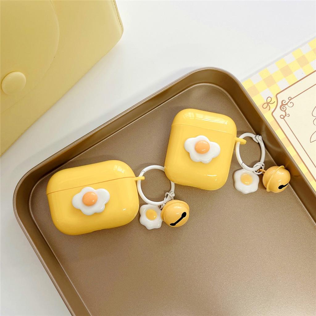Ins Cute Poached Eggs for Apple AirPods 1 Generation Bluetooth Headset Case Pro1 Apple Headset 1