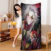 The Freak Circus Pierrot Game Microfiber Printed Beach Towel Mountain Climbing Yoga Beach Swimming Running Absorbent Soft Towel