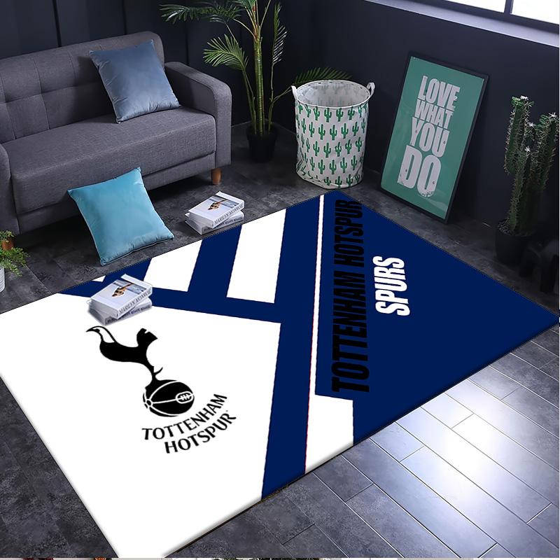 1PC Rug FC Tottenham Crest Carpet, Chair Rug,Area Rug for Office Bedroom Living Rooms Bedroom, Doormat Decor Christmas Fan Gifts