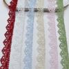 15 Yards Embroidered Flower Lace Polyester Cotton Water Soluble Trim Lace Trim  DIY Clothes