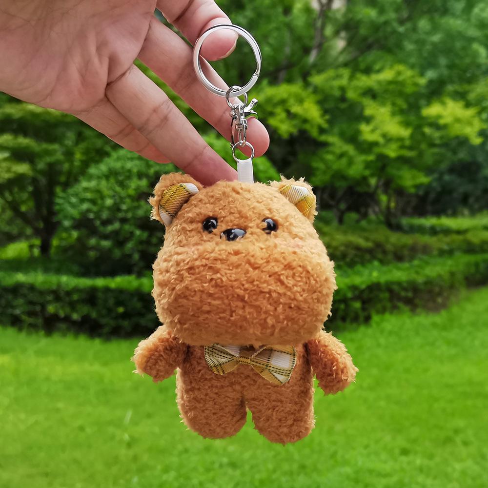 

Инс Модный Милый Кулон Креативный Мультяшный Девочка Сердце Кролик Медведь Плюшевая Кукла Подвеска Сумка Школьный Рюкзак Аксессуары Keychain