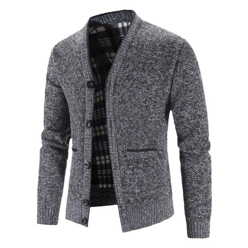 Men's Knit Cardigan Sweater