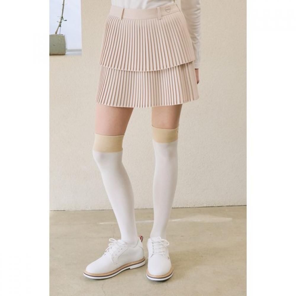 Goxo Double Zampleats Skirt Beige S(25-27)
