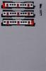 KATO N Gauge 813 Series 2200 Series 3-Car Add-On Set, Model Train, 10-2048