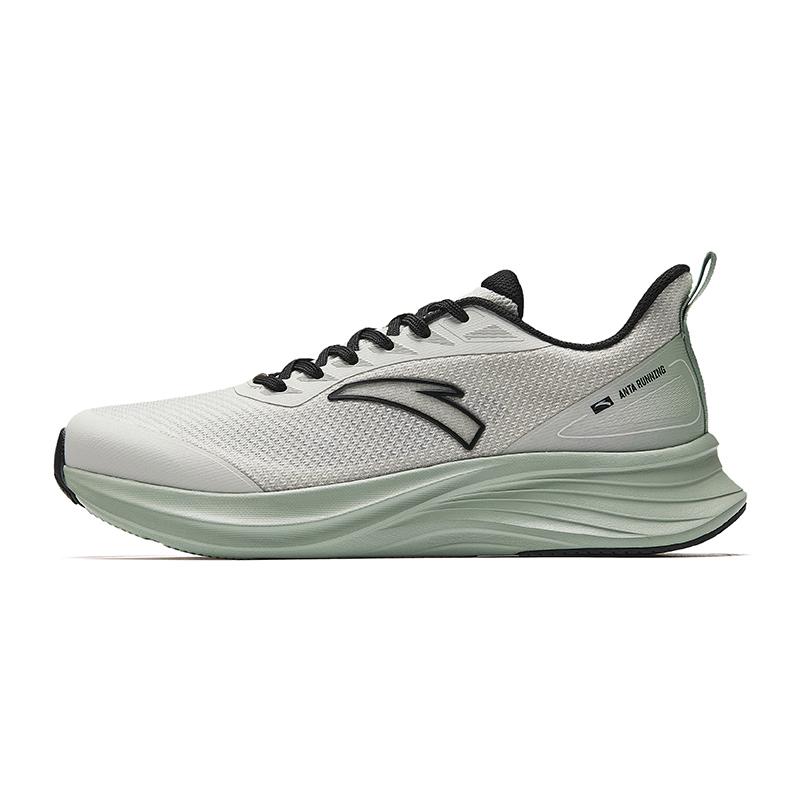 Anta Men s Running Shoes Grey Green Black 112525523-6 41