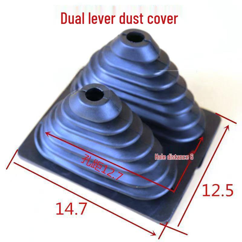 Wuquanda Gear Lever Knob & Dust Cover for Small Loader