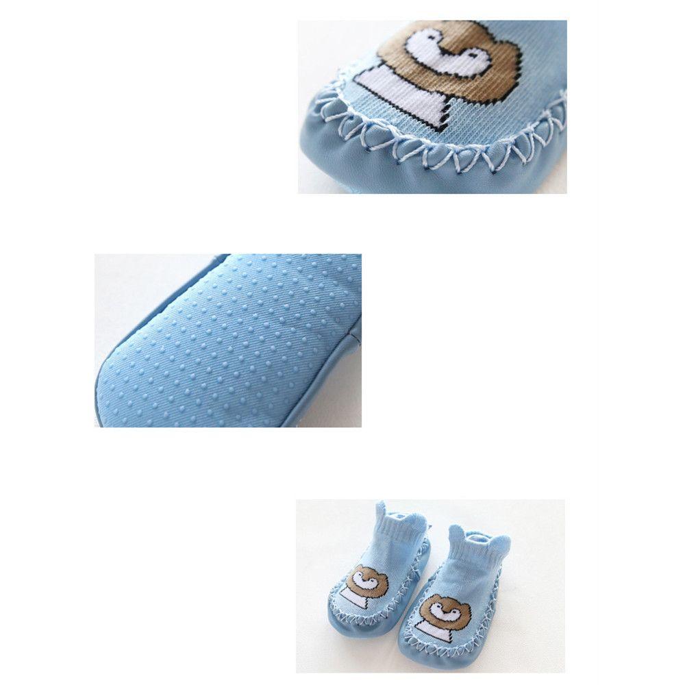 First Walkers Infant Shoes Floor Socks Combed Cotton Socks Shoes Anti-slip Cartoon