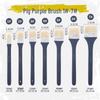 Extended Handle Boar Bristle Paint Brush for Wall and Oil Painting