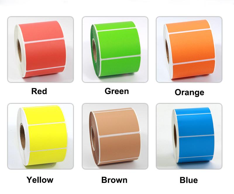 Factory Customized Color Heat Transfer Printing Scratch-Off Barcode Clear Strong Adhesion Adhesive Labels PET Food Candy Food