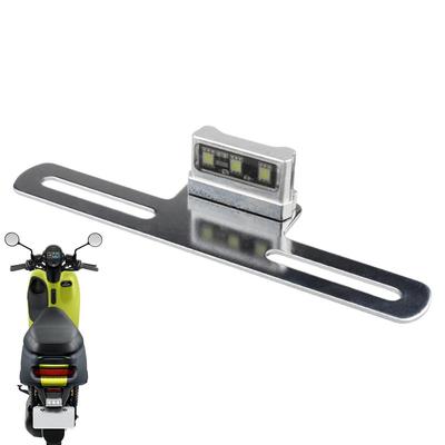 Zadní světlo motocyklu LED Zadní světlo motocyklu Osvětlení SPZ Dojíždění Cestování Noční světlo na kole s držákem pro