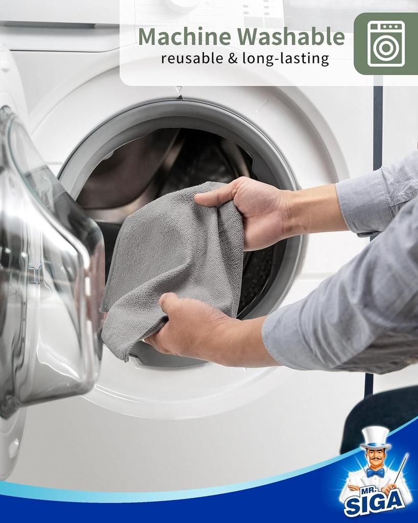 Super Absorpční Čisticí Utěrka z Bambusového Uhlí Kuchyňská Utěrka z Mikrovlákna Hadry Nelepivé na Olej Měkká Utěrka na Nádobí Domácí Čisticí Utěrka