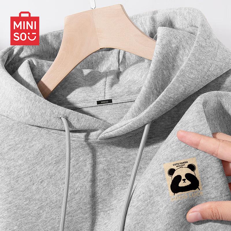 MINISO Men's Heavyweight Hooded Sweatshirt