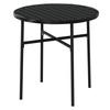 Vidaxl 3-teiliges Gartenmöbel-Set, Polyrattan, Schwarz