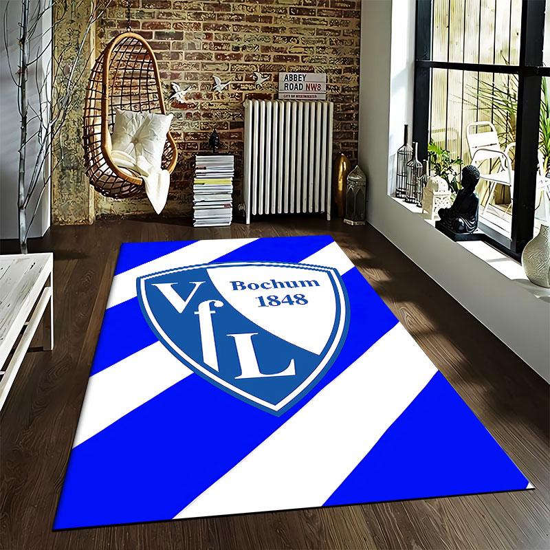 VfL Bochum Logo Carpet Suitable As a Non-slip Mat for the Living Room or Bedroom Sofa