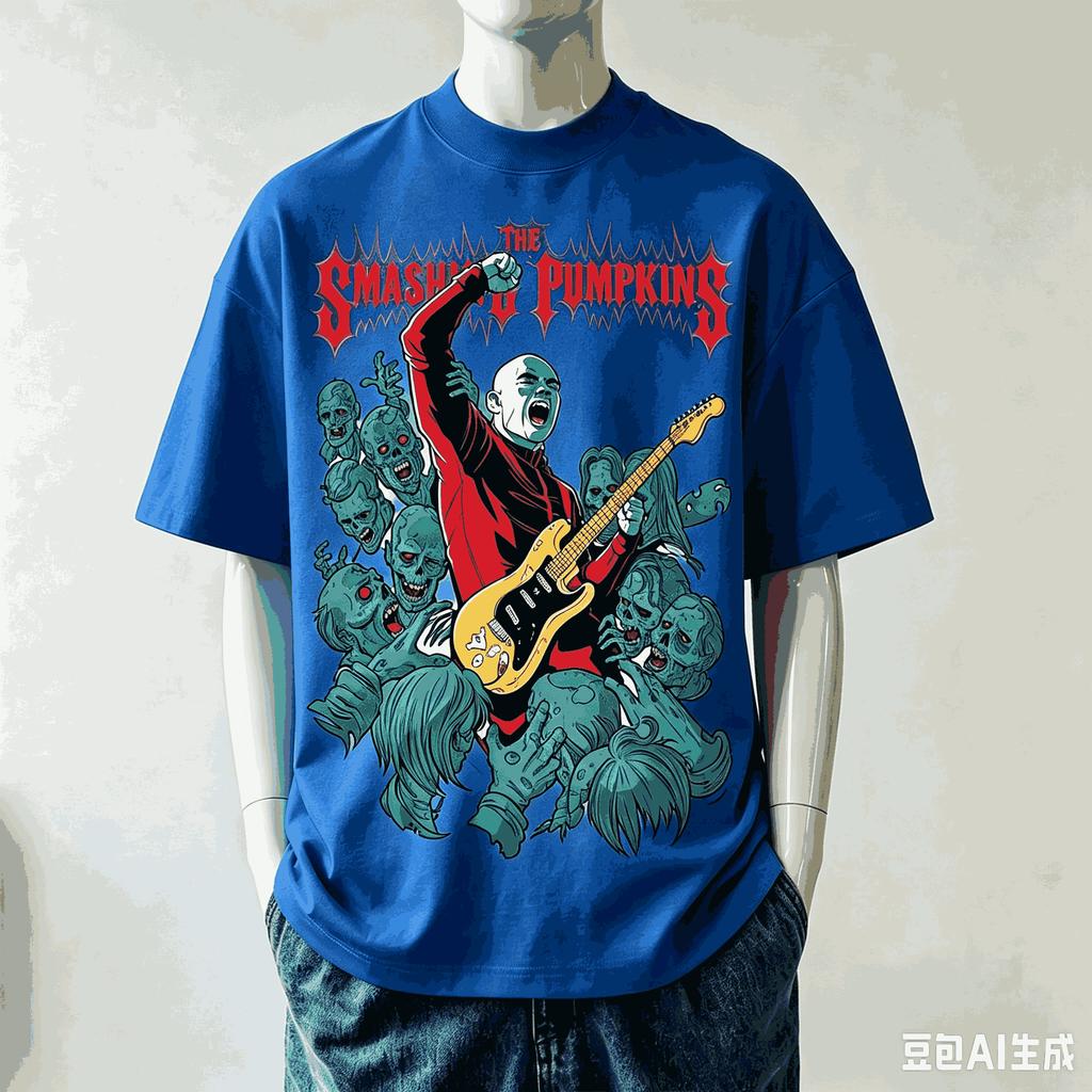 Smashing Pumpkins For Fan Gift Tshirt Unisex Unisex Harajuku Oversized Unisex Short Sleeve Streetwear High Quality Couples Classic