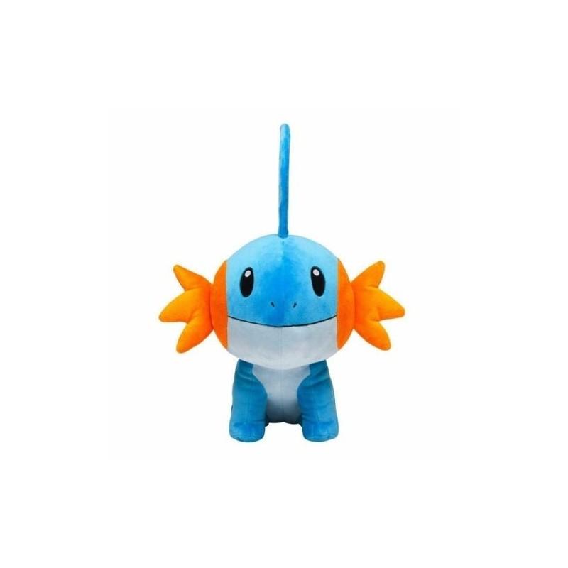 Urocza i Przytulna Pluszowa Zabawka Pokemon Mudkip z Najwyższej Jakości Miękkim Puszystym Materiałem 7"/18cm