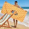 Dog Man Print Beach Towel, Large Soft Quick Dry Towel for Beach Camping Swimming